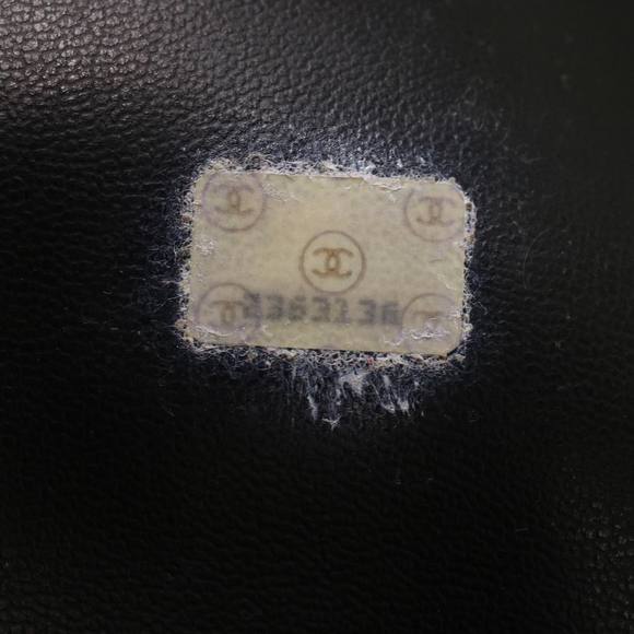 CHANEL Chain Shoulder Bag Patent leather Black CC Auth ar9959B - Picture 12 of 16